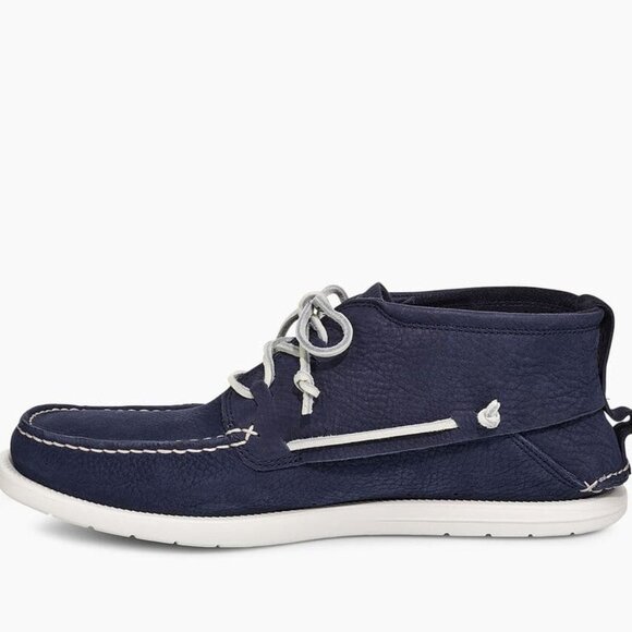 UGG Beach Moc Chukka Ankle-High Leather Moccasins - Picture 2 of 7